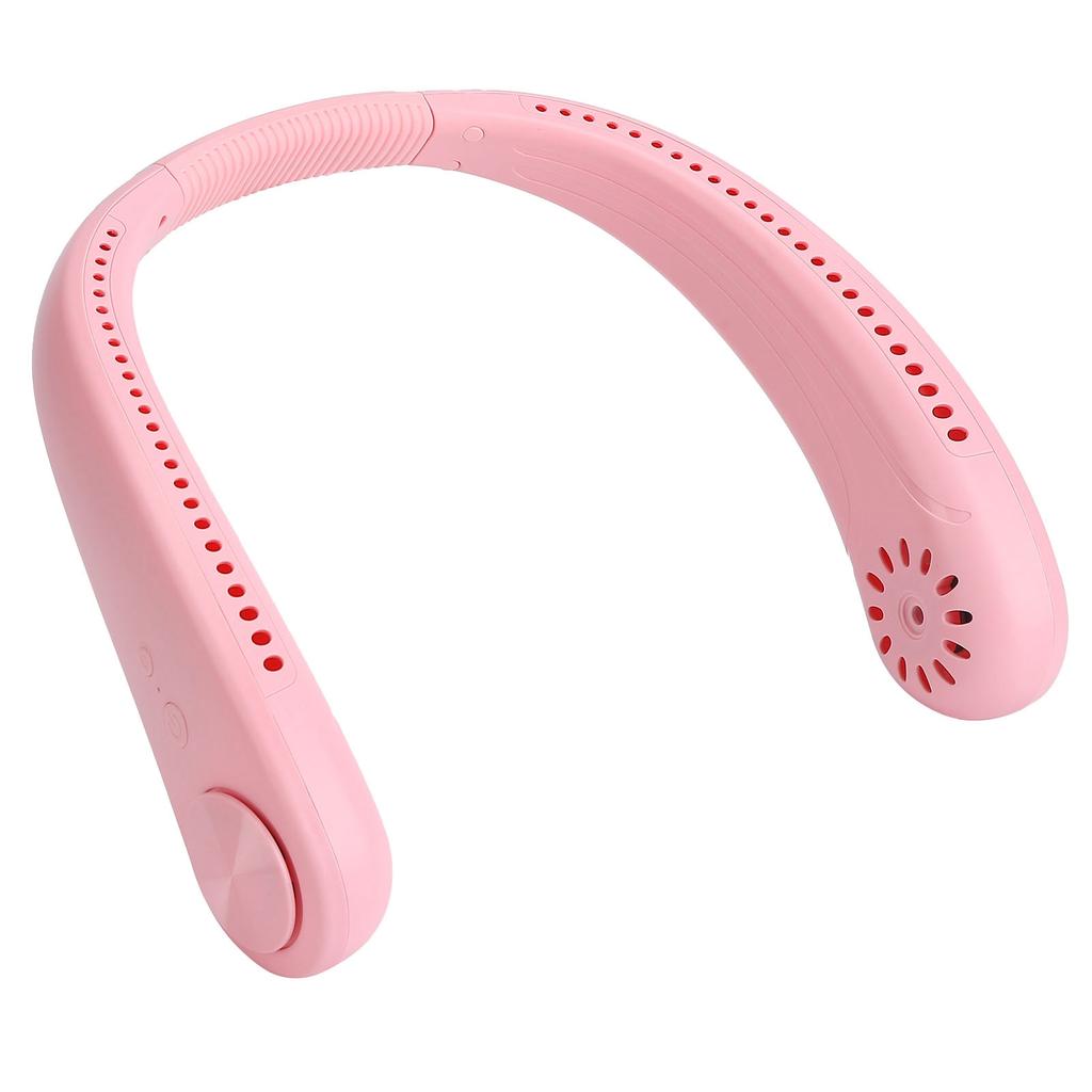 Bladeless USB Neck Fan Low Noise Wearable Fans Adjustable Hands Free Fan 360 degrees  Lightweight Portable Fan for