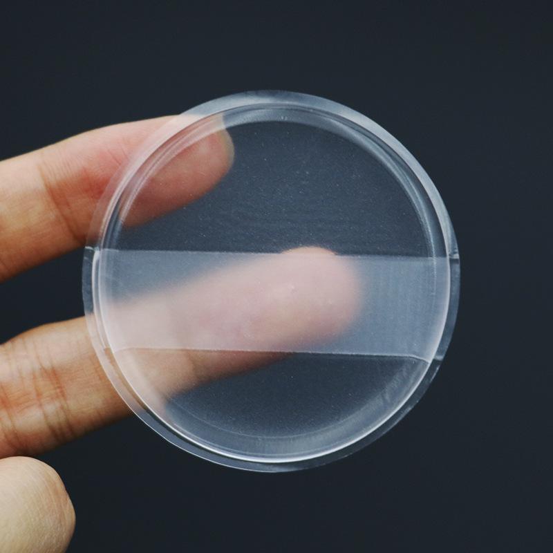Silicone Makeup Sponge Transparent Makeup Foundation Sponge Non-Absorbing Water-Based Crystal Jelly Bb Cushion Puff