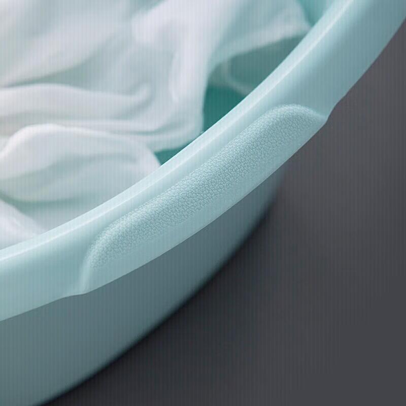 Chahua Large Thickened Plastic Laundry Basin with Washboard