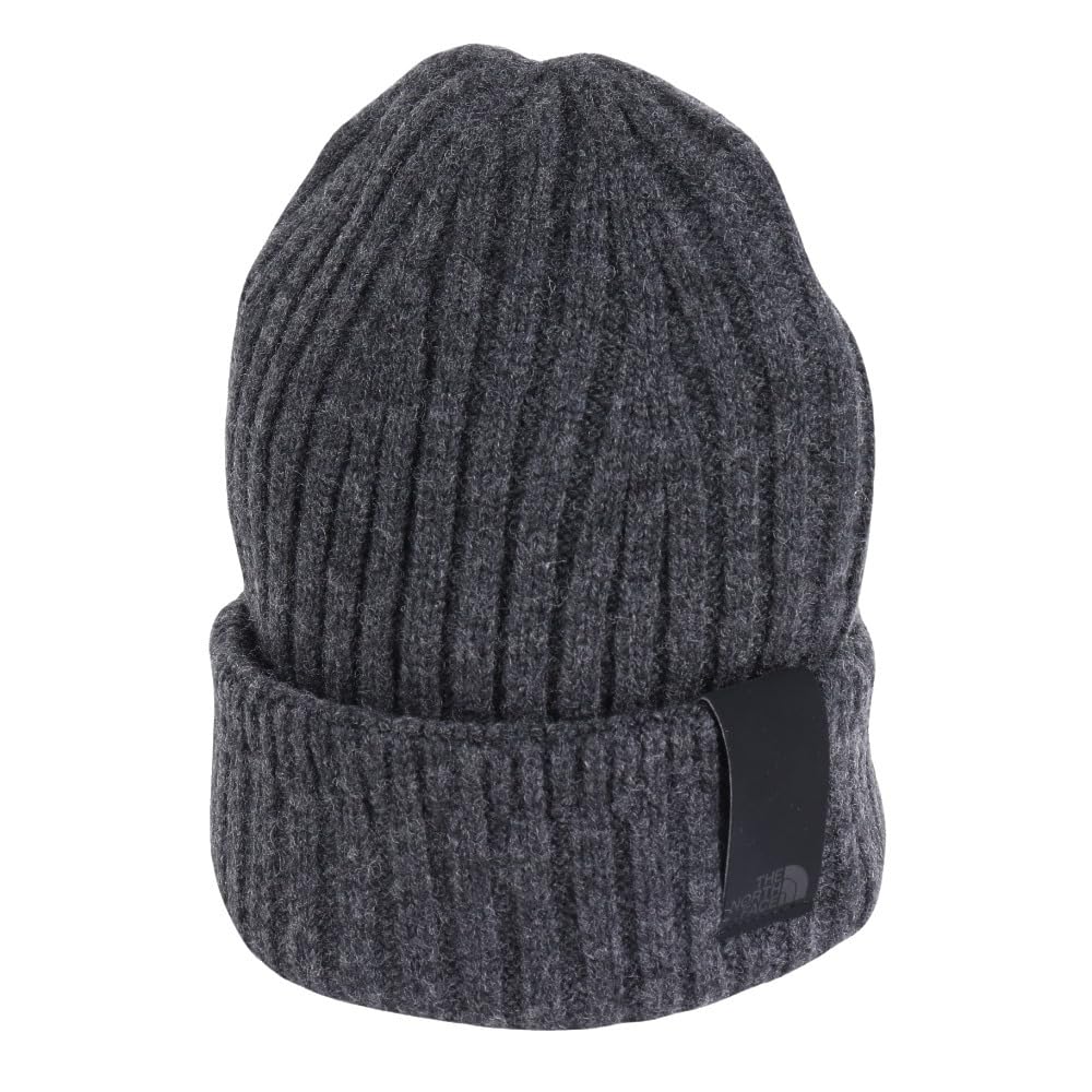 THE NORTH FACE Radial Wool Beanie (Unisex Knit Cap / KODENSHI Lining / Mixed Charcoal) Free / Head 56.5–59.5 cm