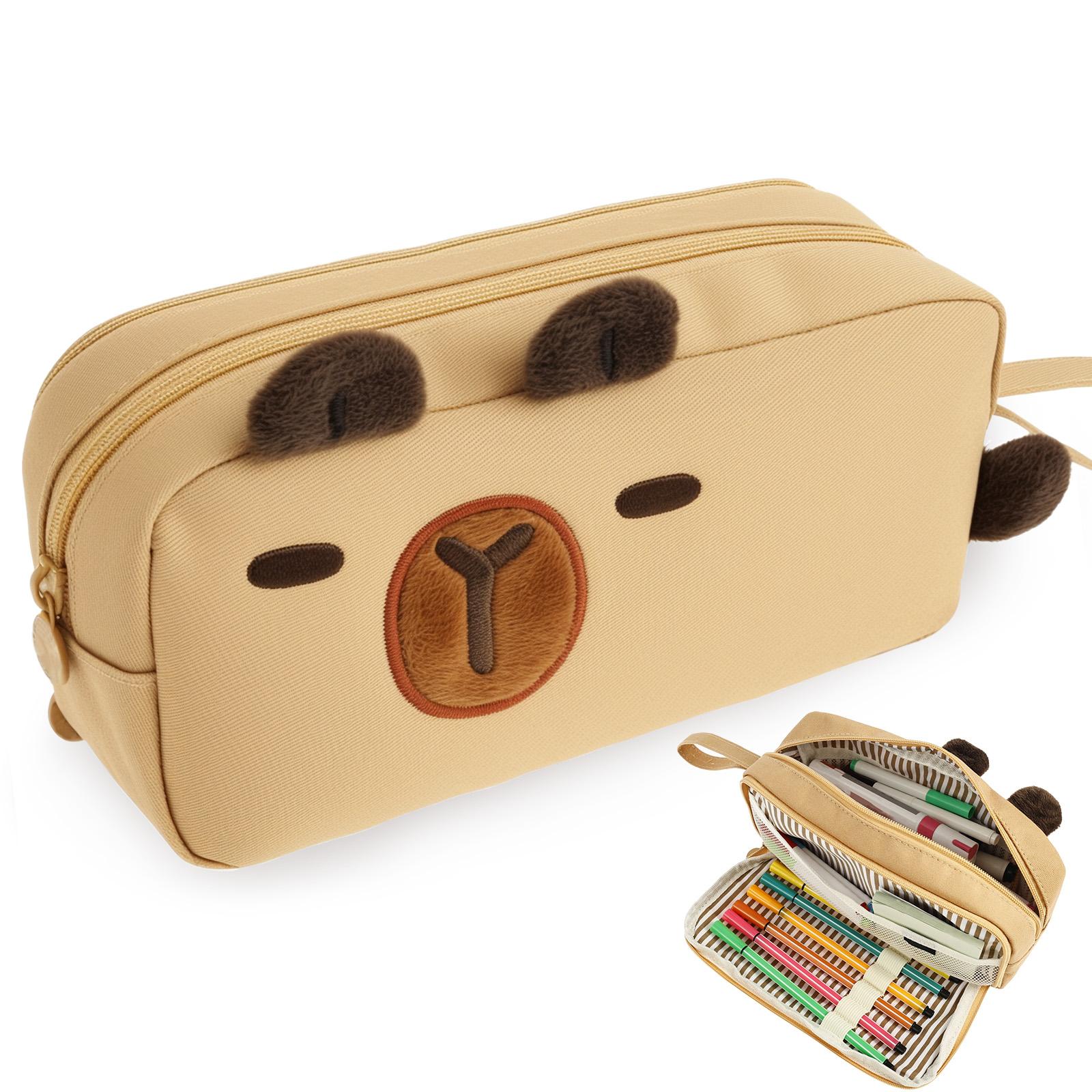 

Large Capacity Color Pencil Case Storage Organizer Drawing Sketching Pencil Case with Zipper Portable Pencil Organizer Bag