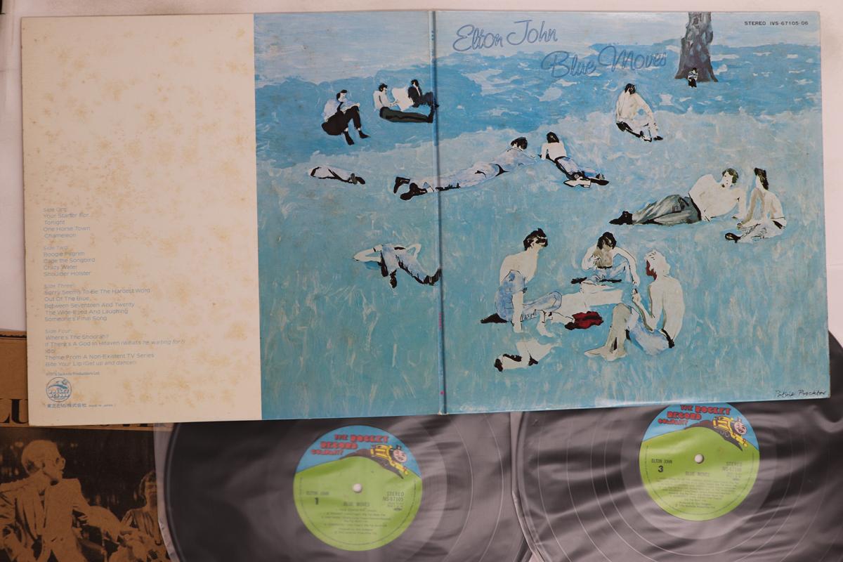 

LP Record ELTON JOHN Blue Moves IVS6710506 ROCKET 1976 Japan Rock Used