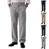 Men's English Gentleman Slim Fit Straight Leg Dress Pants | Casual Business Trousers For Commute