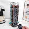 1pcs Cup Holder, 360-Degrees Rotatable Coffee Pod Holders, 24 Pods K Cup Coffee Pods Organizer Stand, Convenient Coffee Capsule Storage Rack