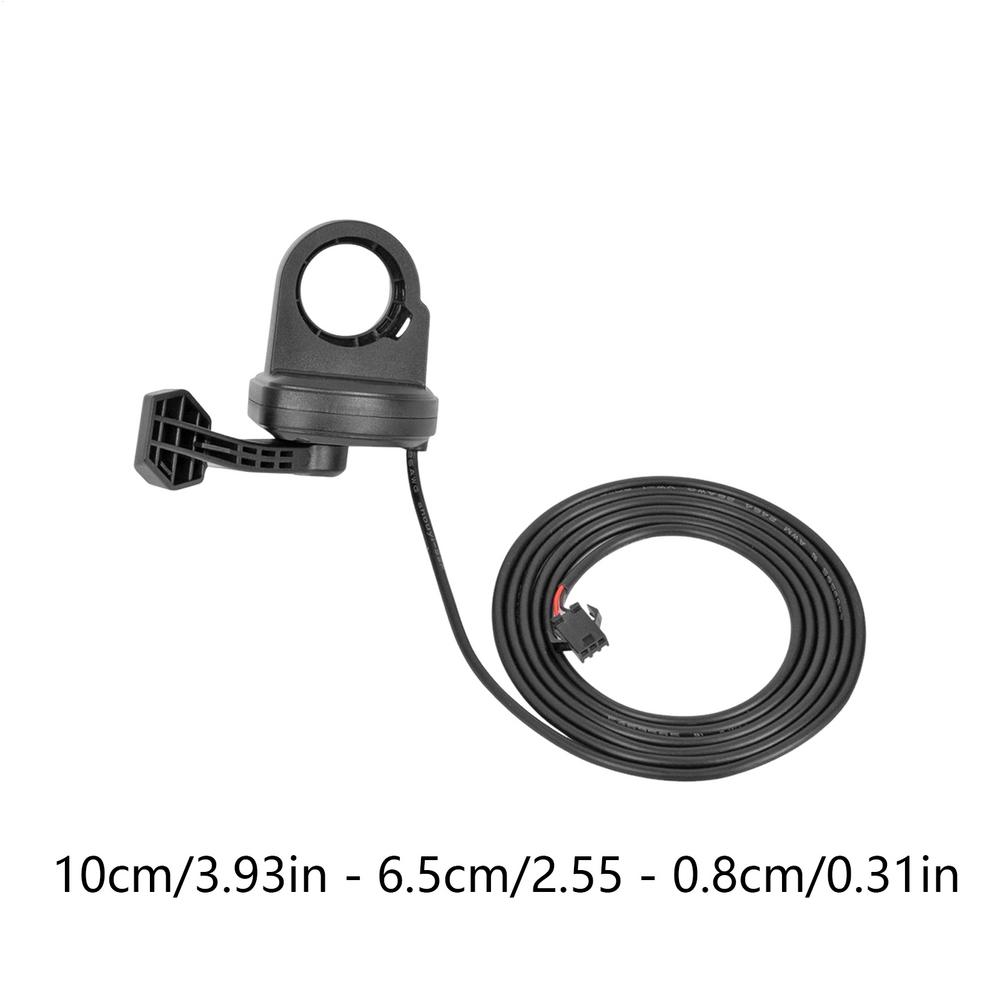 

Cycling Thumb Throttle Ergonomic 3-Pin Replacement Parts Finger Electric Scooter Finger Throttle For ATV Motocross Off Road