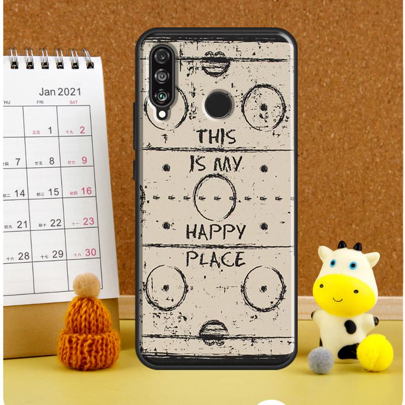 Ice Hockey For Huawei Nova Y72 Y70 Y91 Y90 Y60 Y61 Y73 3i 7i 8i 11i 12i 9 10 SE P20 P30 P40 Lite Case