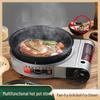 Portable Multifunctional Cassette Stove for Outdoor Cookouts & Grilling