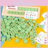 Word Spelling Letter Practice Wooden Stacking Blocks For Early Toy Learning