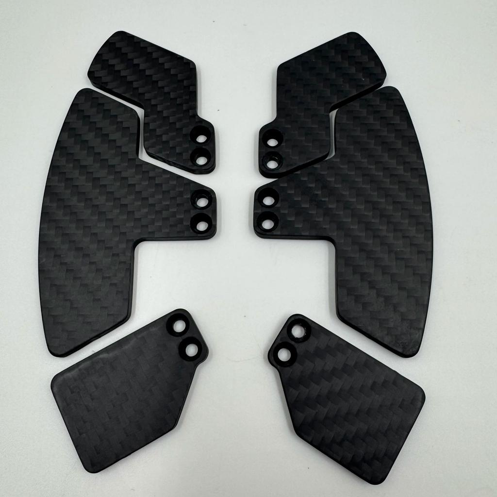 SIMPUSH Extended Paddle Shifters Mod Accessories FOR FANATEC PODIUM ADVANCED PADDLE MODULE