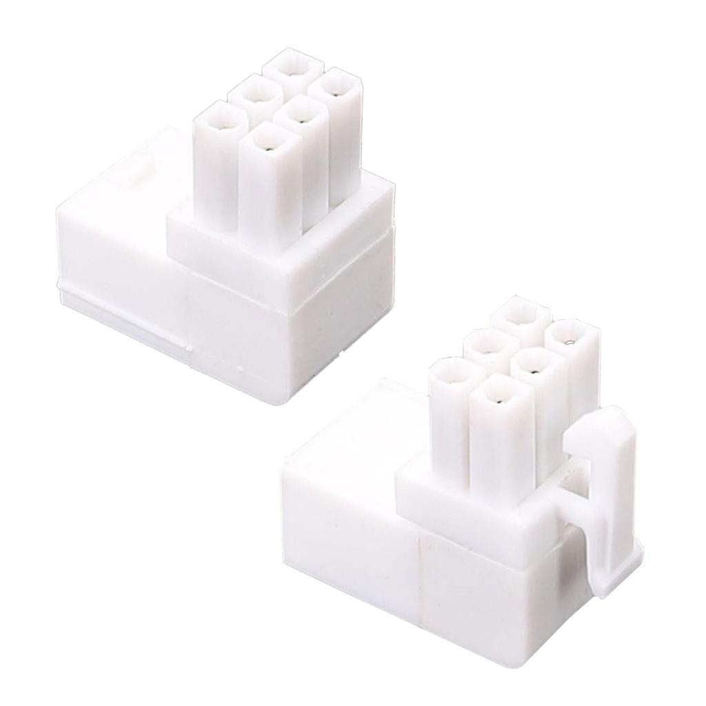 GPU VGA PCIe 6Pin auf 90-Grad-Winkelanschlüsse Netzteilplatine für Desktop-Grafikkarten-GPU-Adapter