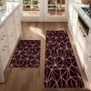 1PC Geometric Polygonal Kitchen Rug Non-Slip Door Mat Pop Design Bathroom Rug Bath Mat Carpet for Home Sink Laundry Decor
