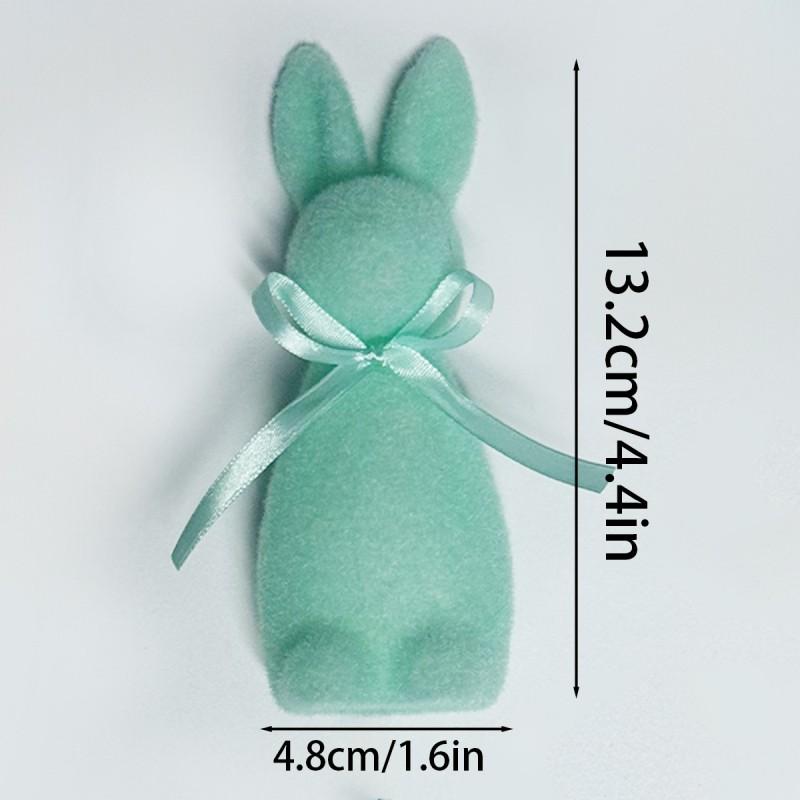 Easter Rabbits Ornament Honeycomb Paper Bunny Desktop Decor  Easter Festival Party Garden Yard Decorations Happy Easter Gift