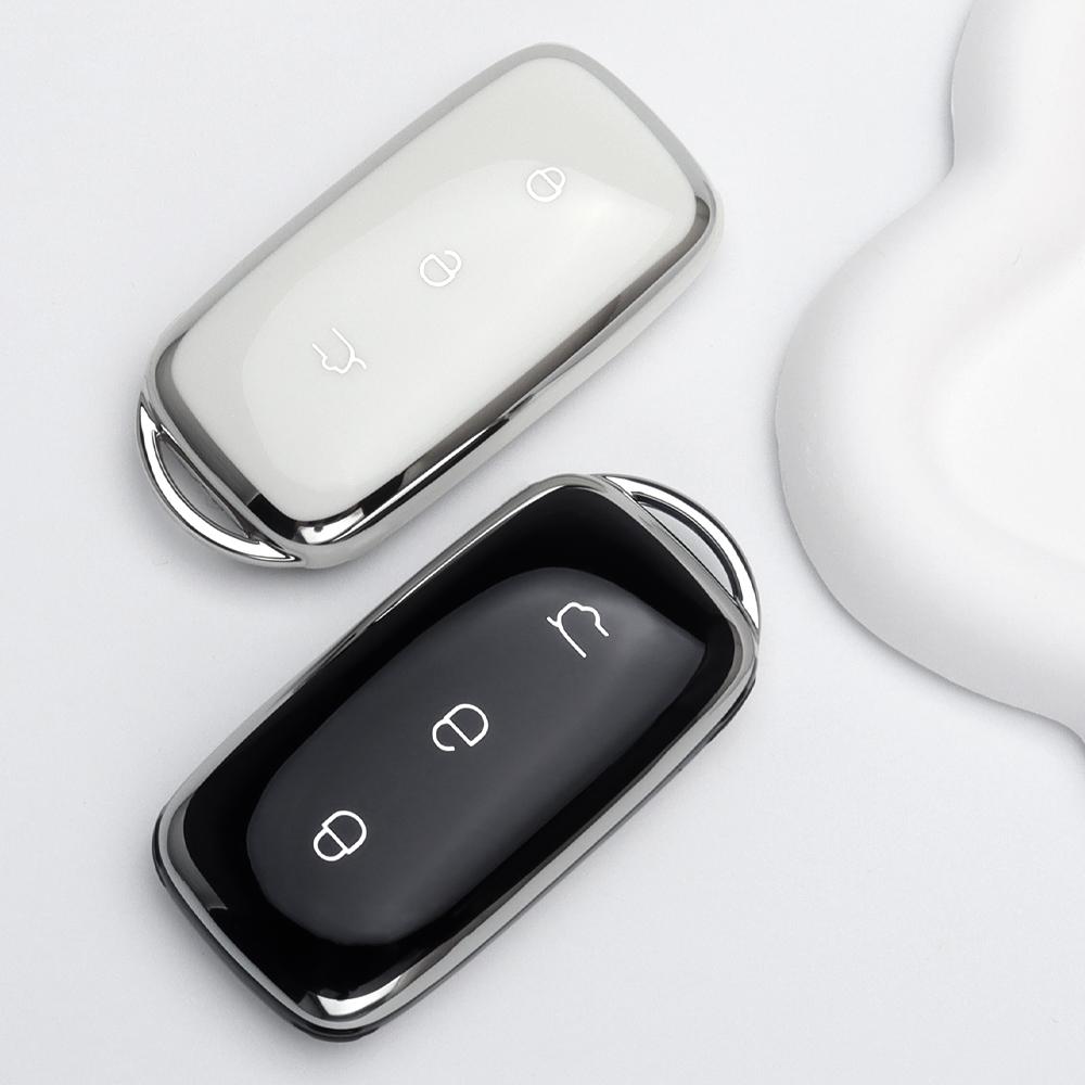 Tpu Car Key Holder For Geely Galaxy L6 Ex5 Cityray Starry 8 E5 L7 Emi No.1 Proton E.Mas 7 5 E8 Car Key Case Cover Accessories