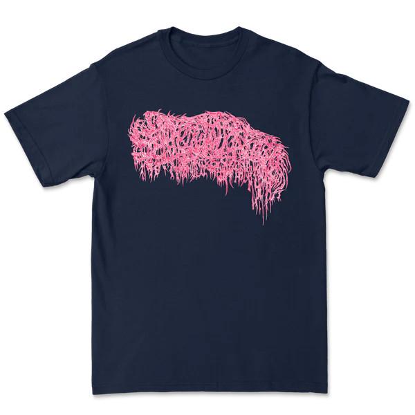 Sanguisugabogg Band Logo Band T Shirt S-5XL Heavy Cotton Navy TU891 XL