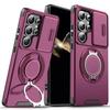 Case For Samsung Galaxy S26FE S26 Plus S25 Edge S24 FE S23 + S22 S21 Ultra 5G Armor Slide Camera Lens Protector Shockproof Cover