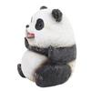 Panda Figurine Cute Lifelike Sturdy Resin Panda Animal Figure Ornament for Home Office Desktop