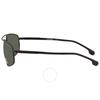 Carrera Green Rectangular Men S SunglaSSeS Carrera 8036 S 0003 Qt 62