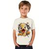 Retro 3d Print Casual Children's Clothing Top Tee Shirt Fashion T Shirt Animal Kids Boy Clothes Anime Short Sleeve