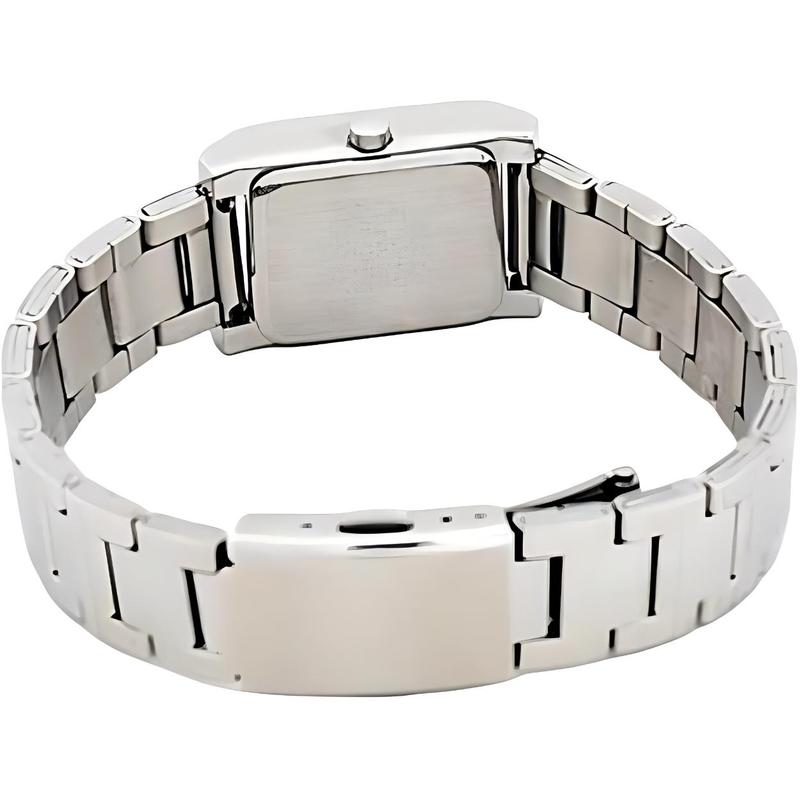 Casio Fashionable Steel Strap Waterproof Quartz Watch Women's Pink Quartz Movement Stainless Steel Strap Japanese and Korean Watch LTP-1237D-4A