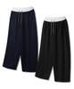 ALVINCLO [2Pack] String Point Elastic Color Sweatpants 2-Piece Package