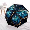 1pc Butterfly Fantasy Automatic Open/Close Umbrella with Folding feature Compact Travel Umbrella, Lightweight design, for Commuting043