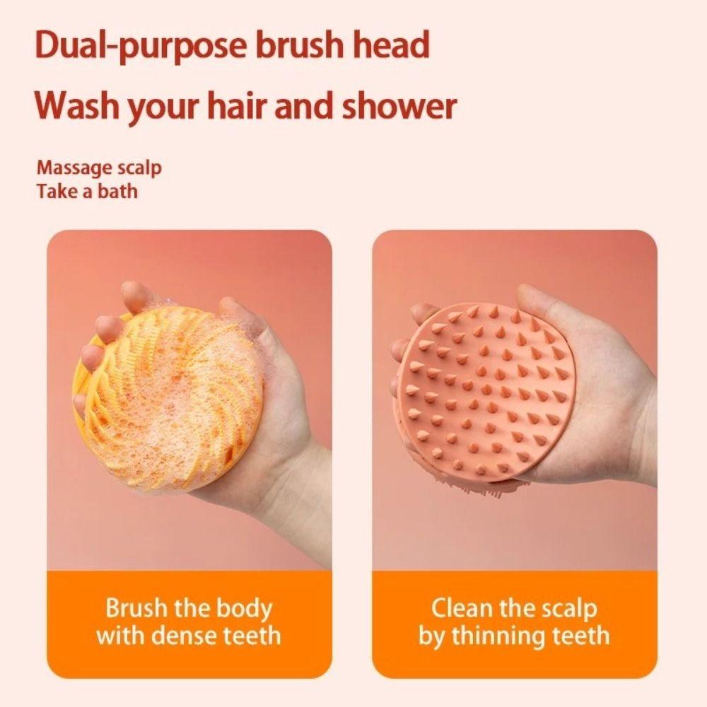 Doppelseitige Weichborsten Duschbürste Silikon Reinigungs Körper Duschgel Bürste Massage Multifunktionale Badbürste Zur Peeling