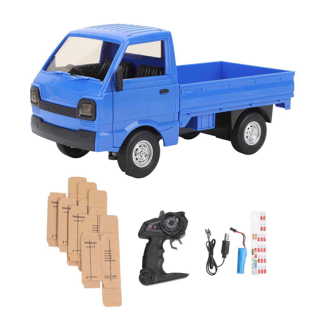 Remote Control City Truck Toy Double Open Door Toy Truck City Vehicle Toy with Light and Sound