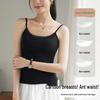 2026 Spring/Summer Hot Girl Lace Camisole: Women's Sleeveless Small Chest Gathering Vest