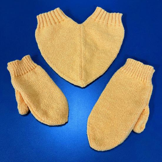 3 Stück Paar Händchenhaltende Fäustlinge Herzform Gemeinsamer Handschuh Zwei-Personen-Handschuhe Romantisch Gestrickt Fingerlos