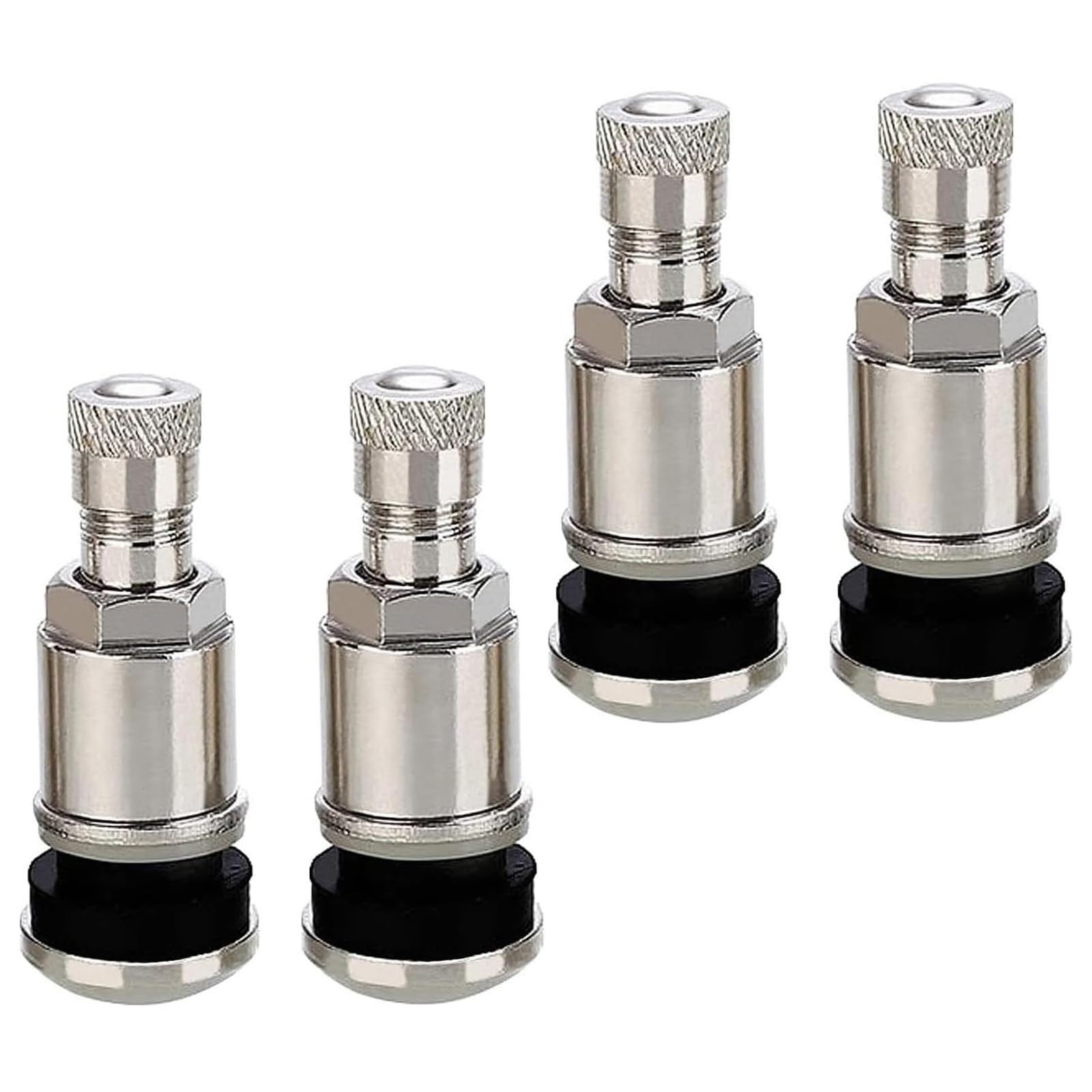 

YUENTOEN Tubeless Tire Air Valve Stems Motorcycle Air Valve Stems Set of 4 with 42mmx11cm