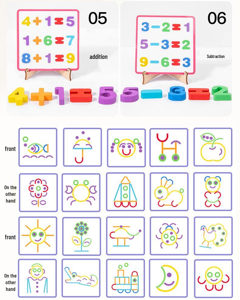Kids' Creative Tangram Puzzle: Educational Logic and Building Blocks for Early Learning