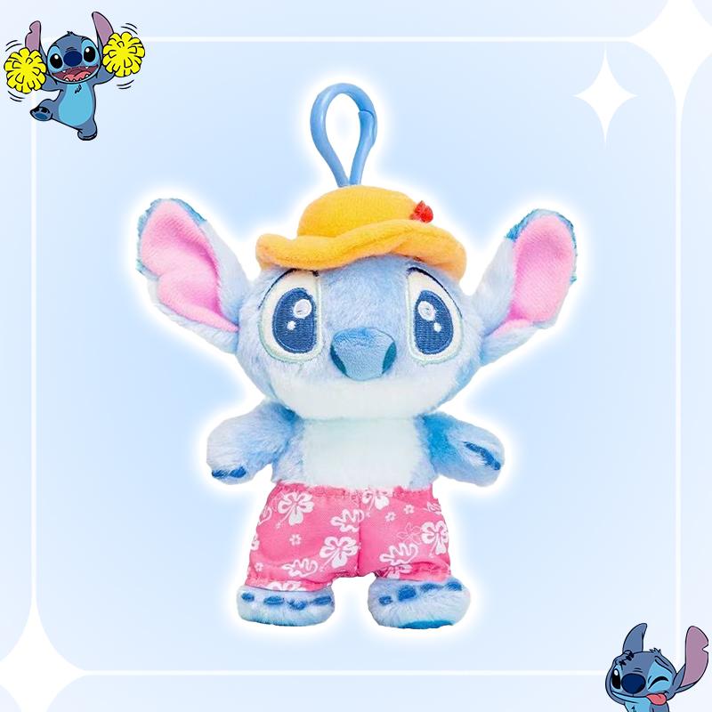 

Disney Stitch Vacation Series Backpack Pendant Plush Toy Cartoon Cute Doll Keychain Pillow Toy Gift