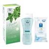 PH-JAPAN-PREMIUM Delicate Zone Soap Feminine Wash 150ml (Powder Mint, 1 Bottle + Feminine Wet 1 Bottle)