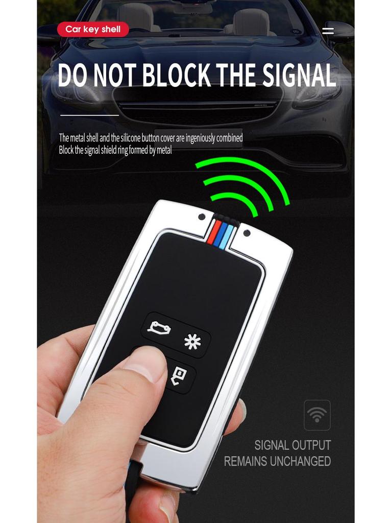 Renault Key Bag for 18 Model Koleos, Kadjar, Espace, K-Bin Car Keys