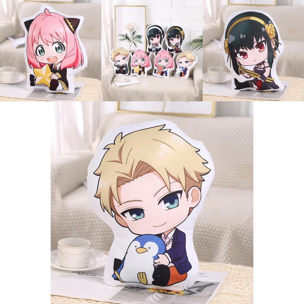 Cute Spy X Family Anya Loid Acrylic Cartoon Plush Doll Pillow For Kids