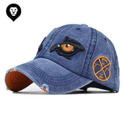 Novo boné de beisebol bordado com olhos de desenho animado popular