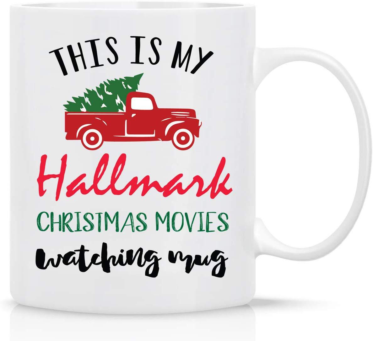

Рождественский подарок Рождественские фильмы Hallmark Кофейная кружка Керамическая кружка Кружка для воды 301-400ml