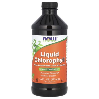 Liquid Chlorophyll, Natural Mint Flavor, 16 Fl Oz (473 Ml)