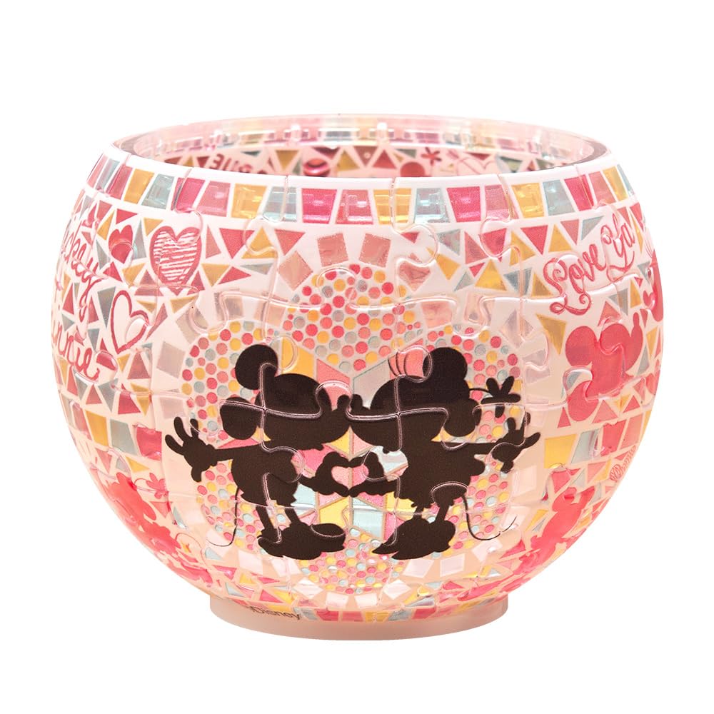 

Yanoman 80 Piece Jigsaw Puzzle Disney Glass Mosaic Mickey Minnie - & - [Пазл с абажуром] (7x10x10см)