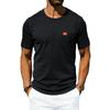 Men’s Summer Striped T-shirt: Loose-fit, Vintage-style, Commuter-friendly, Relaxed, Minimalist, Casual, Round-neck, Short-sleeved Top