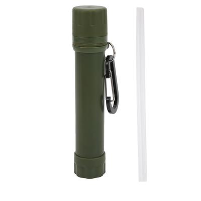 Pai de Filtru de Apă pentru Exterior Filtrare Apă Purificator Busolă Carabină Echipament Camping