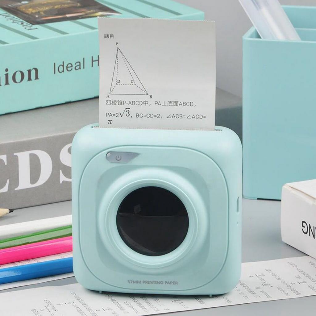 203dpi/304dpi/300dpi USB Portable Bluetooth Photo Mini Printer Thermal Printer Pocket Printer Inkless Clearly Printing For Mobile New