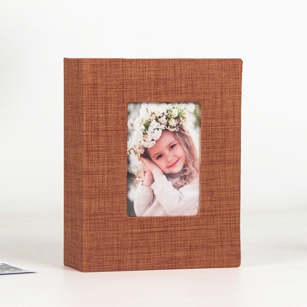 Cloth Cover Scrapbook Album Laminated Photo Storage Slip-in Picture Albums  Baby Growth Record