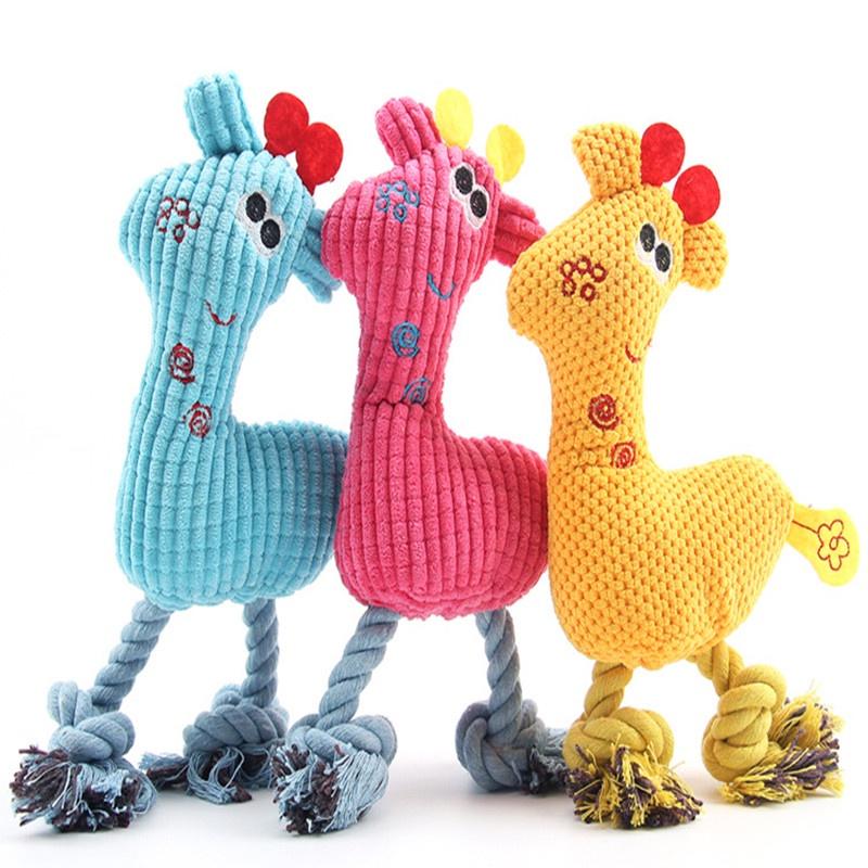 Durable Plush Teddy Dog Toy With Sound Perfect For Small Dogs 60g