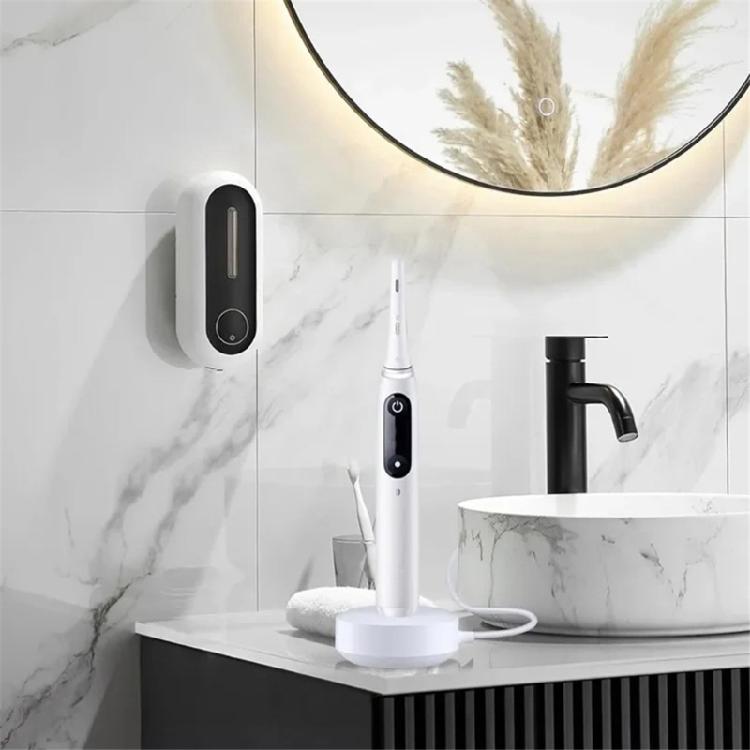 Rechargeable Electric Toothbrush Charger Station Magnetically Alignment Feature Lightweight Travel Friendly Build