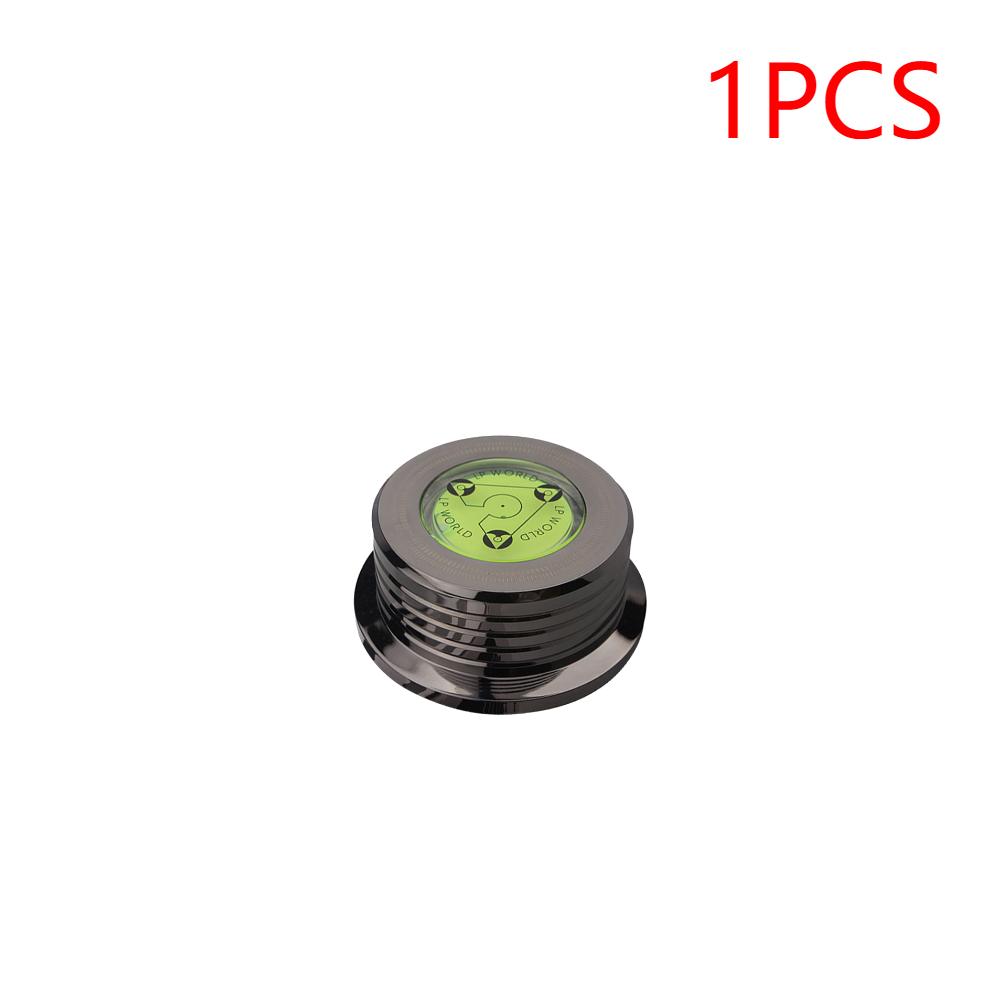 1-2PCS Universal 50Hz Aluminum Alloy LP Disc Stabilizer with Level Weight Clamp Music Record Player Vinyl Turntable Weight Clamp