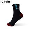 5/10 Paar Herren Bambusfaser Herbst Winter Herrensocken Atmungsaktiv Baumwolle Sportsocke Atmungsaktiv Deodorant Business Socken Größe 37-43