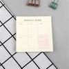 Check List Plan List Stationery School Supplies Memo Pad Daily Weekly Month Planner Weekly Plan