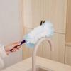 Disposable Electrostatic Duster Fiber Brush Head for Furniture Car Clean Dust Collector Folding Handle Replaceable Brush Head