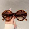 Durable High Quality Retro High End Designer Style Edgy Punk Trendy Oversized Female For Both Male Sun Glasses